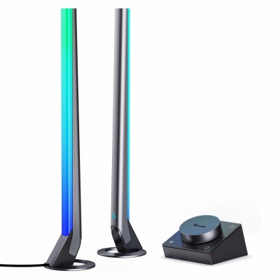 Set 2 buc lampa LED Govee H6047 RGBIC Wi-Fi Gaming Light Bars with Smart Controller, WiFi
