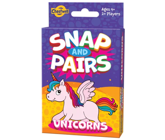 Joc de carti 2 in 1 - Unicorni Joc de carti 2 in 1 - Unicorni