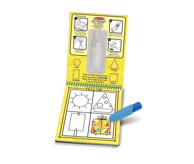 Carnet apa magica forme si culori - melissa and doug Carnet apa magica forme si culori - melissa and doug