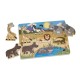 Puzzle din lemn animalele safari Puzzle din lemn animalele safari