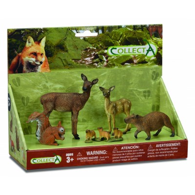 Set 5 figurine lumea padurii collecta