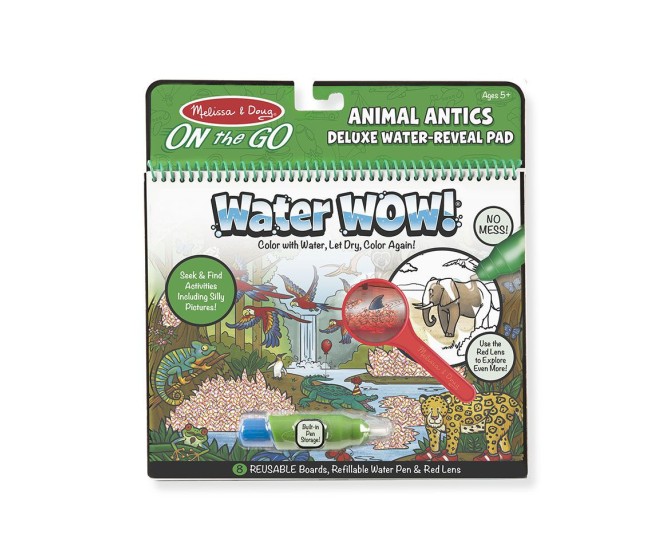 Carnet apa magica deluxe descopera animalele- melissa and doug