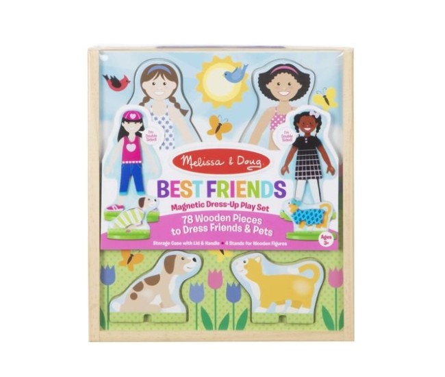 Set de joaca magnetic prietenele - melissa & doug Set de joaca magnetic prietenele - melissa & doug