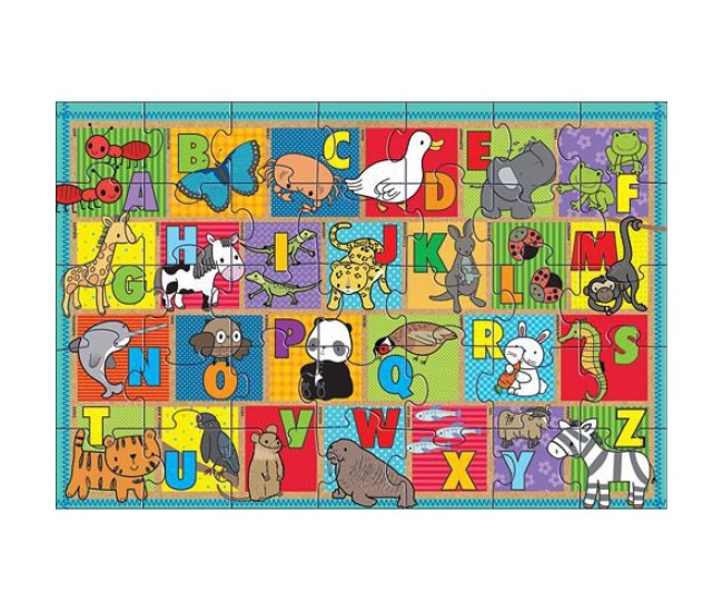 Primul meu puzzle de podea eco alfabetul animalelor - melissa and doug Primul meu puzzle de podea eco alfabetul animalelor - melissa and doug