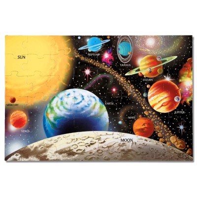 Puzzle de podea sistemul solar melissa and doug
