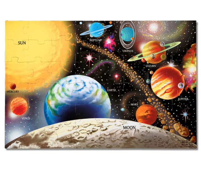 Puzzle de podea sistemul solar melissa and doug Puzzle de podea sistemul solar melissa and doug