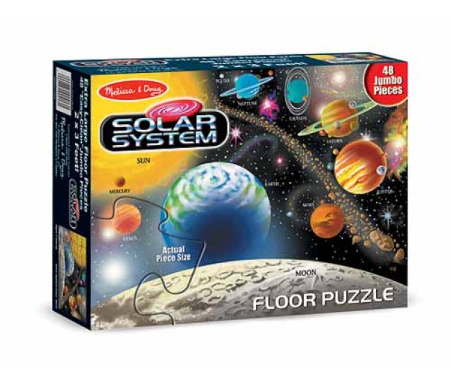Puzzle de podea sistemul solar melissa and doug Puzzle de podea sistemul solar melissa and doug