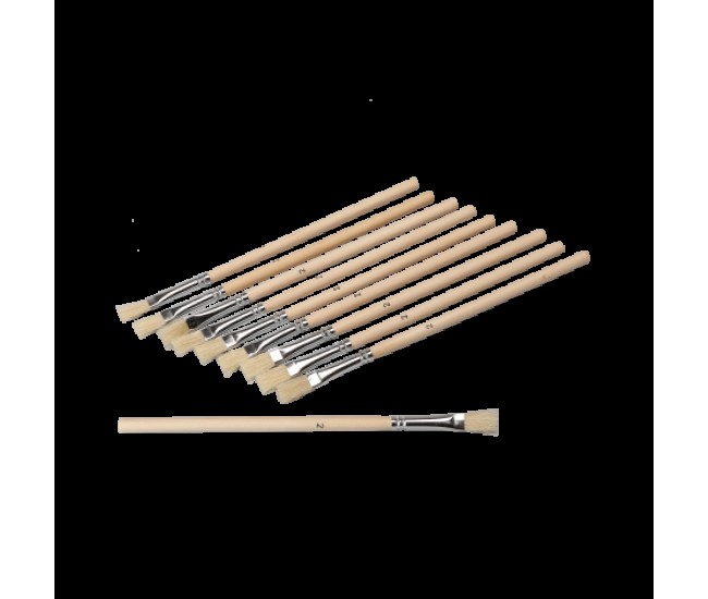 Set 10 pensule pentru lipici Set 10 pensule pentru lipici