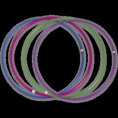 Cerc gimnastica hula hop 60 cm sclipici