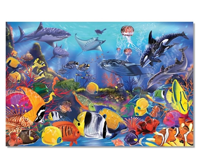 Puzzle de podea viata subacvatica melissa and doug Puzzle de podea viata subacvatica melissa and doug