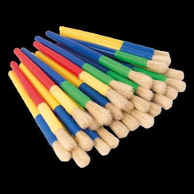 Set 30 de pensule groase pentru copii mici 