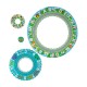 Puzzle de podea circular pentru invatarea numerelor si literelor (limba engleza) tarmul marii Puzzle de podea circular pentru invatarea numerelor si literelor (limba engleza) tarmul marii