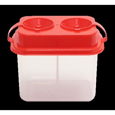 Pahar pentru pictura, doua compartimente, 2 x 170ml