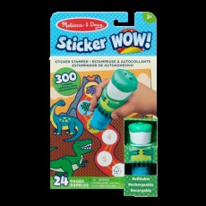 Activitati cu autocolante sticker wow dinozaur