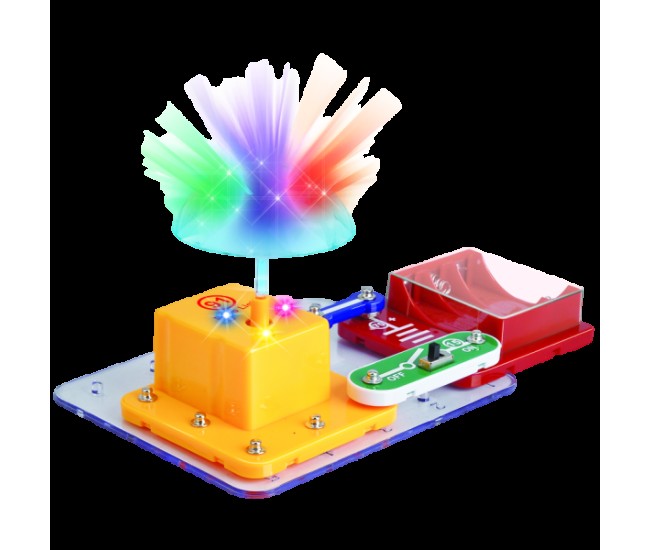 Kit experimente stem electrofun, construieste o lampa disco, de la 8 ani Kit experimente stem electrofun, construieste o lampa disco, de la 8 ani