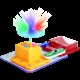 Kit experimente stem electrofun, construieste o lampa disco, de la 8 ani Kit experimente stem electrofun, construieste o lampa disco, de la 8 ani