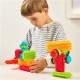 Joc educativ de constructii, moara de vant, de la 2 ani Joc educativ de constructii, moara de vant, de la 2 ani