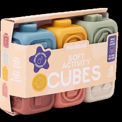 Jucarie educativa cuburi moi pentru toddleri, activities Jucarie educativa cuburi moi pentru toddleri, activities