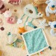 Paturica moale de atasament pentru bebe ocean, de la 0 luni Paturica moale de atasament pentru bebe ocean, de la 0 luni