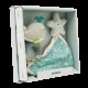 Set cadou bebe - zornaitoare si paturica moale de atasament ocean, de la 0 luni Set cadou bebe - zornaitoare si paturica moale de atasament ocean, de la 0 luni