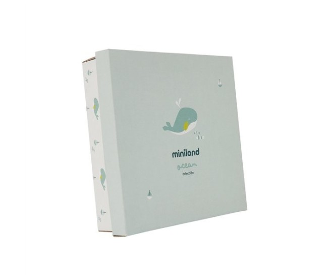 Set cadou bebe - zornaitoare si paturica moale de atasament ocean, de la 0 luni Set cadou bebe - zornaitoare si paturica moale de atasament ocean, de la 0 luni