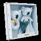 Set cadou bebe - zornaitoare si paturica moale de atasament koala, de la 0 luni Set cadou bebe - zornaitoare si paturica moale de atasament koala, de la 0 luni