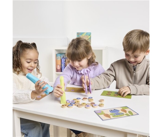 Joc educativ de logica si dexteritate prinde gandacelul Joc educativ de logica si dexteritate prinde gandacelul