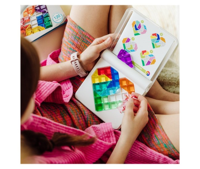 Smart games - iq love, joc de logica cu 120 de provocari, 7+ ani, editie lb. romana Smart games - iq love, joc de logica cu 120 de provocari, 7+ ani, editie lb. romana