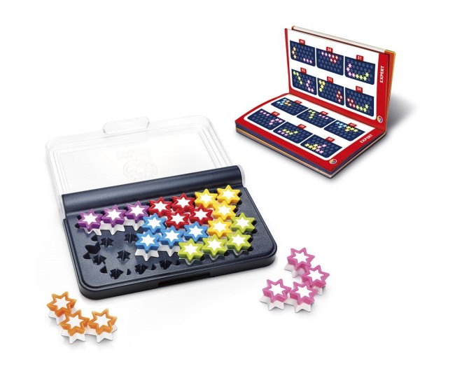 Smart games - iq stars, joc de logica cu 120 de provocari, 6+ ani, editie lb. romana Smart games - iq stars, joc de logica cu 120 de provocari, 6+ ani, editie lb. romana