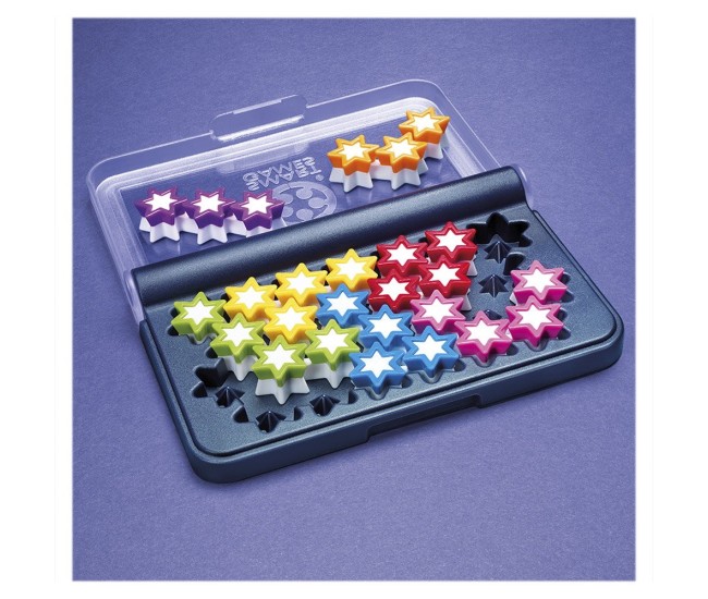Smart games - iq stars, joc de logica cu 120 de provocari, 6+ ani, editie lb. romana Smart games - iq stars, joc de logica cu 120 de provocari, 6+ ani, editie lb. romana
