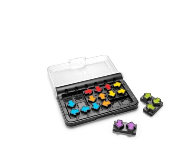 Smart games - iq arrow, joc de logica cu 120 de provocari, 7+ ani, editie internationala Smart games - iq arrow, joc de logica cu 120 de provocari, 7+ ani, editie internationala
