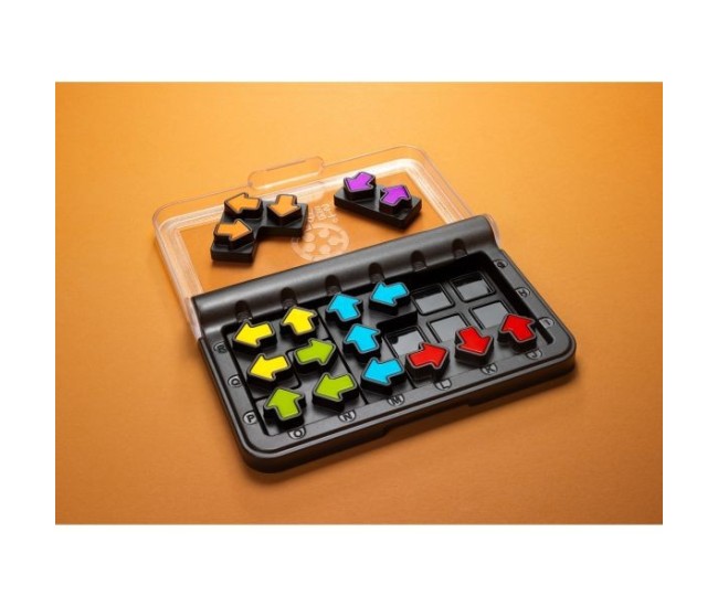 Smart games - iq arrow, joc de logica cu 120 de provocari, 7+ ani, editie internationala Smart games - iq arrow, joc de logica cu 120 de provocari, 7+ ani, editie internationala