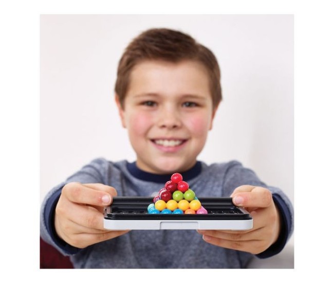 Smart games - iq puzzler pro, joc de logica cu 120 de provocari, 6+ ani, editie lb. romana