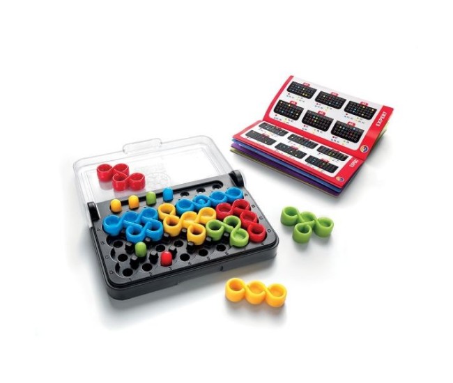 Smart games - iq twist, joc de logica cu 120 de provocari, 6+ ani, editie lb. romana Smart games - iq twist, joc de logica cu 120 de provocari, 6+ ani, editie lb. romana