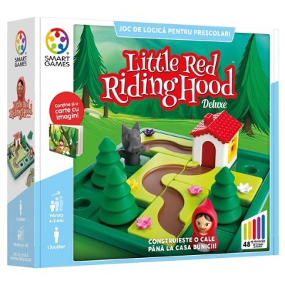 Smart games - little red riding hood - deluxe, joc de logica cu 48 de provocari, 4+ ani, editie lb. romana Smart games - little red riding hood - deluxe, joc de logica cu 48 de provocari, 4+ ani, editie lb. romana