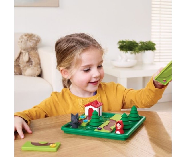 Smart games - little red riding hood - deluxe, joc de logica cu 48 de provocari, 4+ ani, editie lb. romana Smart games - little red riding hood - deluxe, joc de logica cu 48 de provocari, 4+ ani, editie lb. romana