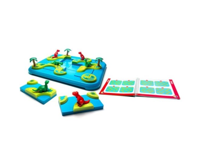 Smart games - dinosaurs mystic islands, joc de logica cu 80 de provocari, 6+ ani, editie lb. romana Smart games - dinosaurs mystic islands, joc de logica cu 80 de provocari, 6+ ani, editie lb. romana