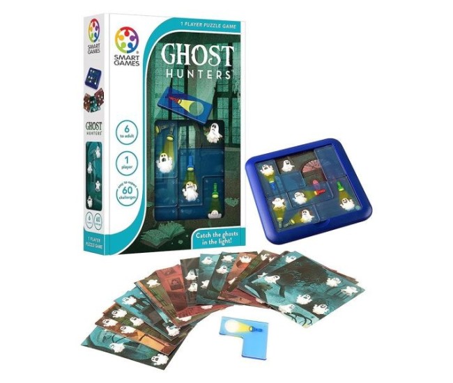Smart games - ghost hunters, joc de logica cu 60 de provocari, 5+ ani, editie lb. romana Smart games - ghost hunters, joc de logica cu 60 de provocari, 5+ ani, editie lb. romana