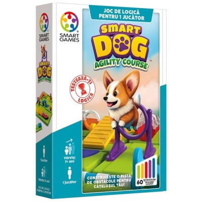 Smart games - smart dog, joc de logica cu 60 de provocari, 7+ ani, editie lb. romana Smart games - smart dog, joc de logica cu 60 de provocari, 7+ ani, editie lb. romana