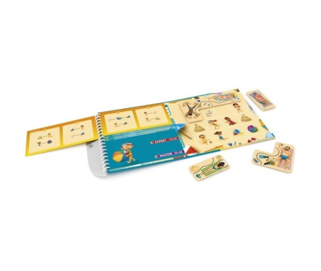Smart games - puzzle beach, joc de logica cu 48 de provocari, 6+ ani, editie internationala Smart games - puzzle beach, joc de logica cu 48 de provocari, 6+ ani, editie internationala