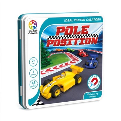 Smart games - pole position, joc de logica cu 48 de provocari, 7+ ani, editie lb. romana Smart games - pole position, joc de logica cu 48 de provocari, 7+ ani, editie lb. romana