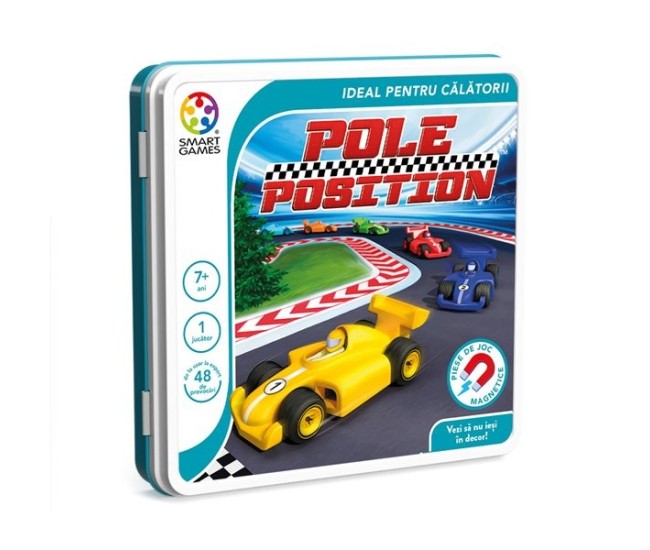 Smart games - pole position, joc de logica cu 48 de provocari, 7+ ani, editie lb. romana Smart games - pole position, joc de logica cu 48 de provocari, 7+ ani, editie lb. romana
