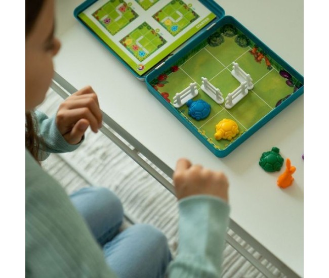 Smart games - turtle tactics, joc de logica cu 48 de provocari, 5+ ani, editie lb. romana Smart games - turtle tactics, joc de logica cu 48 de provocari, 5+ ani, editie lb. romana