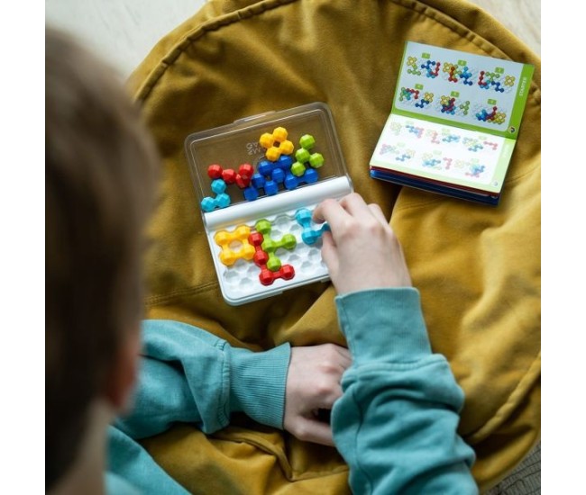 Smart games - iq twins, joc de logica cu 120 de provocari, 7+ ani, editie lb. romana Smart games - iq twins, joc de logica cu 120 de provocari, 7+ ani, editie lb. romana