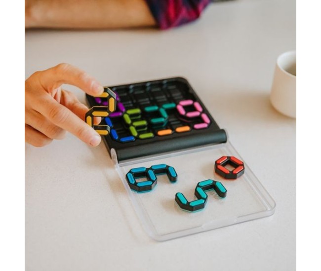 Smart games - iq digits, joc de logica cu 120 de provocari, 7+ ani, editie lb. romana Smart games - iq digits, joc de logica cu 120 de provocari, 7+ ani, editie lb. romana