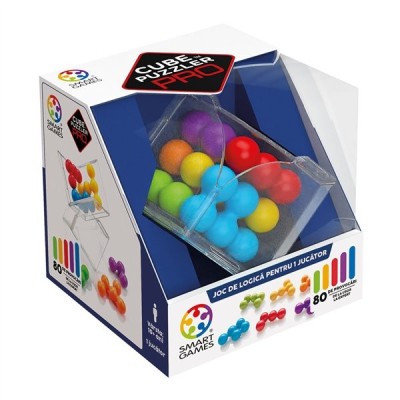 Smart games - cube puzzler pro, joc de logica cu 80 de provocari, 10+ ani, editie lb. romana Smart games - cube puzzler pro, joc de logica cu 80 de provocari, 10+ ani, editie lb. romana