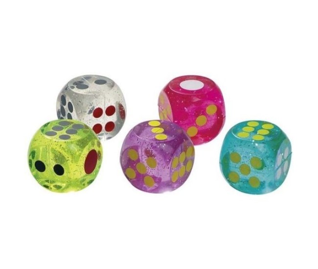 Jucarie zarul saltaret, 4 x 4 x 4 cm Jucarie zarul saltaret, 4 x 4 x 4 cm