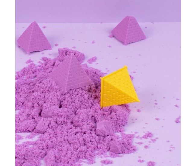 Nisip senzorial modelabil violet play sand 1 kg playbox pb2472020