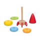 Joc educativ din lemn racheta de stivuit goki 58306, 2 ani+ Joc educativ din lemn racheta de stivuit goki 58306, 2 ani+