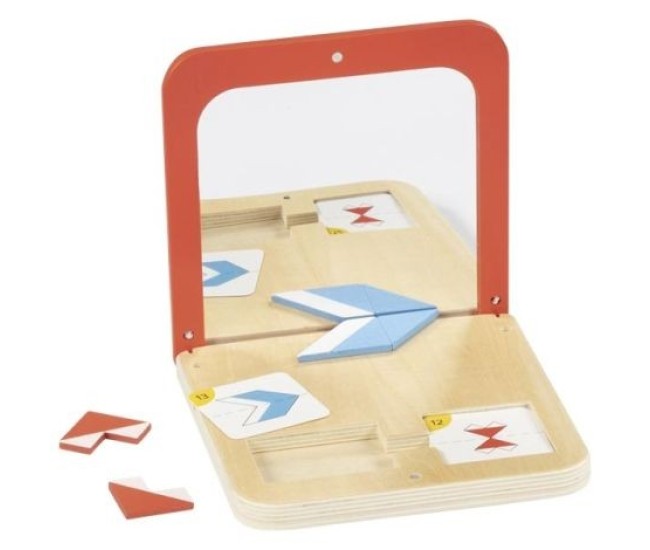 Joc educativ oglinda magica goki pentru simetrie, varsta 5+ Joc educativ oglinda magica goki pentru simetrie, varsta 5+